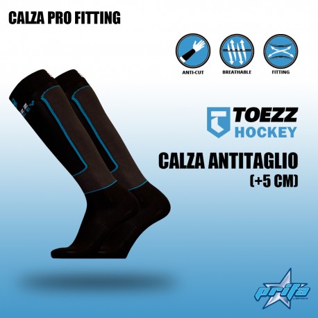 Socken lang TOEZZ Pro-Fitting anti-schnitt +5 cm
